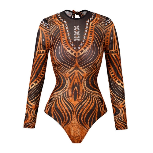Long Sleeve Beach Bodysuit